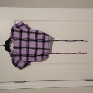 Juniors crop top shirt